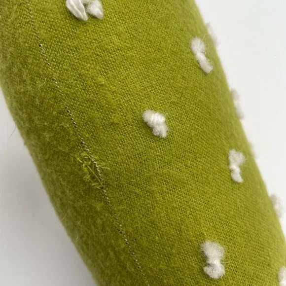 Handmade Cactus Plush Stuffed Toy with Pom Pom - Made in Portland Oregon - Picture 5 of 5